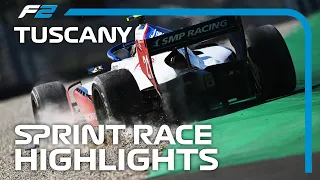F2 Sprint Race Highlights | 2020 Tuscan Grand Prix