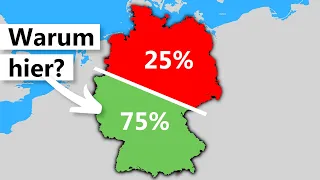 Warum 75% der Deutschen unter dieser Linie leben