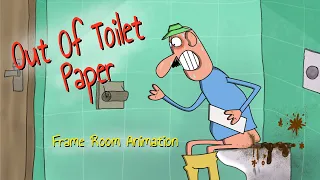 Out Of Toilet Paper | Cartoon Unbox 10 | By Frame Room |  NEW Single Cartoon episode | Humor