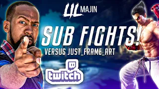 Sub Fights! Lil Majin (King) vs Just_Frame_Art (Kazuya/King)!