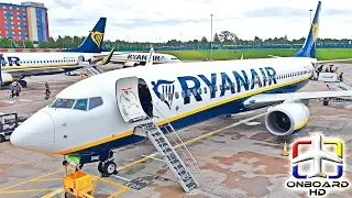 TRIP REPORT | RYANAIR | Lasagna for Breakfast? ツ | Bratislava to Birmingham | Boeing 737