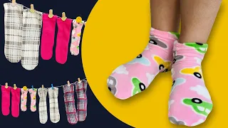 🔴 Only 5 Minutes Crafts Need To Make Kids Socks - Sewing Tutorial