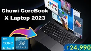 Chuwi CoreBook X i3 10th Gen Laptop Review In Hindi | Windows 11 Home + Backlit Keyboard ₹24k