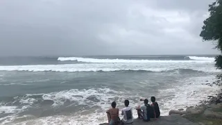 Cyclone Uesi Storm Swell, Surf at Noosa, February 13, 2020