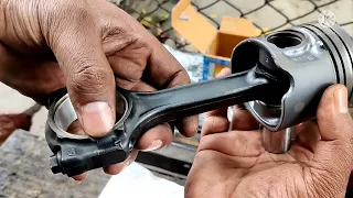 How to fitting in connecting Rod & rings fixing & rings direction