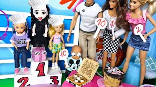 THE TERRIBLE PIZZA WON THERE'S a FUN SCHOOL competition EVERYWHERE! Barbie dolls, LOL, Katya and Max