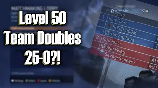 Halo 3 (X360) Gameplay | Level 50 Team Doubles on The Pit (25-0) -- 100% Domination!