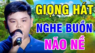 Cậu Bé Có "GIỌNG HÁT NGHE BUỒN NÃO NỀ" Khiến Cả Trường Quay THẤT THẦN Ngay Khi Vừa Cất Giọng Lên