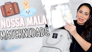 Arrumei a MALA MATERNIDADE Do Bebê E da Mamãe | TUDO QUE ESTOU LEVANDO