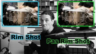 CAISSE CLAIRE : Rim Shot vs Pas Rim Shot. Entends-tu la différence ?