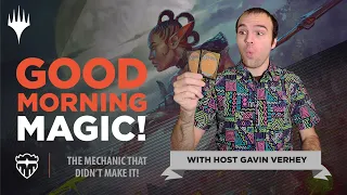 REJECTED! The Commander Legends Mechanic That Almost Got Made | Good Morning Magic