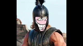 Achilles takes the beach of Troy but with Ed, Edd n Eddy sound effects