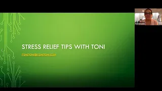 Long Branch Free Public Library Presents: Stress Relief Tips with Toni