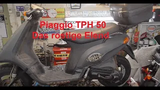 Piaggio TPH 50: So sieht es aus wenn man ein Fahrzeug nicht pflegt