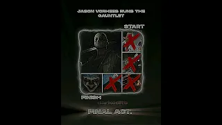 (FINAL!) Jason Vorhees (FvJ) VS Pennywise (IT 1/2) | JASON VORHEES RUNS THE GAUNTLET PT.5 #shorts