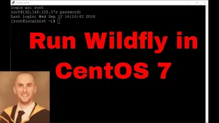 How To Run Wildfly on CentOS 7