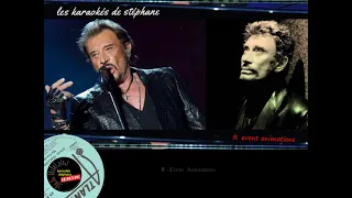 Karaoké Johnny Hallyday - Ma GUEULE