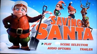 DVD Opening to Saving Santa UK DVD