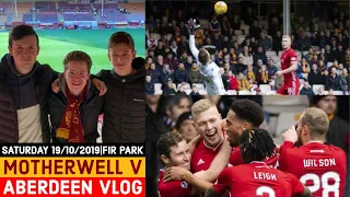 YOU HATE TO SEE IT!! Motherwell 0-3 Aberdeen VLOG!! (19/10/2019)