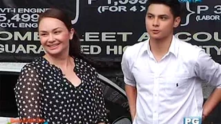 Donita meets ex Gary’s son Kiko Estrada