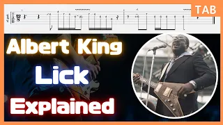 Albert King Lick 12 Explained From Blues Power 9/23/1970 Fillmore East / Blues Guitar Lesson