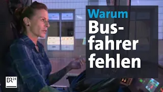 Immer weniger Berufseinsteiger: Busfahrer dringend gesucht! | Abendschau | BR24