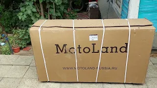 Как собрать новый мотоцикл из коробки MOTOLAND 250