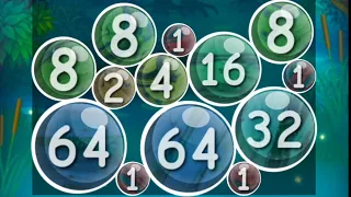 Double the Bubble 2048 Target Ball 64,128,256