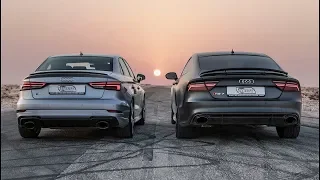 Audi : RS7 VS RS3