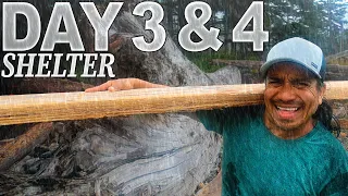 Amós Days 3 & 4 of 30 Day Survival Challenge Vancouver Island - Catch and Cook with Greg Ovens