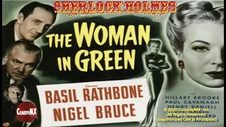Sherlock Holmes | Woman in Green | Full Movie | Basil Rathbone | Nigel Bruce | Hillary Brooke | 1945