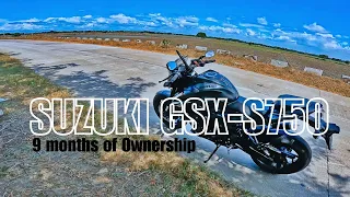 SUZUKI GSX-S750 | 9 Months of Ownership | Is it GOOD? NadzOnTwoWheels Motovlog