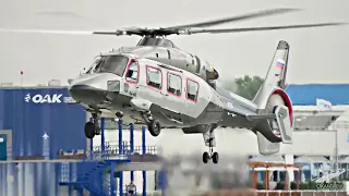 Helicopter Ka-62 is no longer a "warm tube" sound. Takeoff.