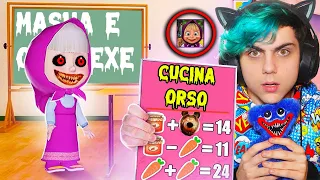 MASHA vuole MANGIARCI nell'App Maledetta MASHA e ORSO GIOCHI EDUCATIVI!