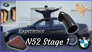 N52 Stage 1 (THE CHEAPEST MODS FOR YOUR N52 BMW)