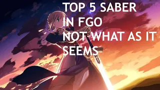FGO| Top 5 saber Servant