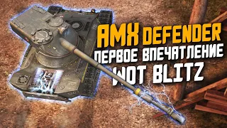 AMX Defender - Новый ЗАЩИТНИК и ОБЗОР по Первому впечатлению! / Wot Blitz
