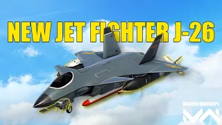 NEW JET FIGHTER | J-26 STRIKE FIGHTER | 112K DAMAGE PER SECOND | ONLY 3,5M DOLLAR MODERN WARSHIPS