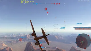 WoWp - Ki-102 Dodging Enemy Heavies