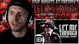 Vapor Reacts #688 | [FNAF SFM] FNAF SONG ANIMATION "Let Me Through" by CG5 ft. Dolvondo REACTION!!