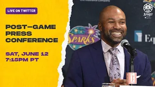 Postgame Media Availability: June 12, 2021 vs. Minnesota Lynx