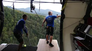 Сочи скайпарк. Bungy 207.