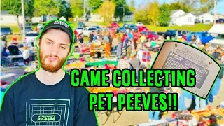 Game Collecting Pet Peeves: 3 Terrible Things People Do!