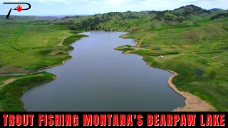 Trout Fishing Montana's Bearpaw Lake