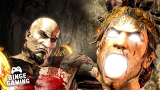 Kratos Kills All Gods of Olympus (God of War Death Scenes 4K ULTRA HD)