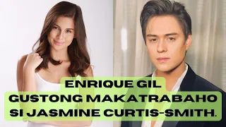 VLT : ENRIQUE GIL || Gusto Maka-trabaho si JASMIN CURTIS-SMITH || I'm Not Big Bird #lizquen