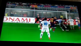 PES 2014 Barcelona v Inter Milan