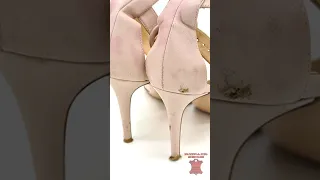 Restoration repair of leather sandals with heels: Procedure and results