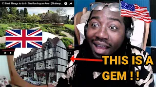 American Reacts | 15 Best Things to do in Stratford-upon-Avon [Shakespeare's Birthplace]