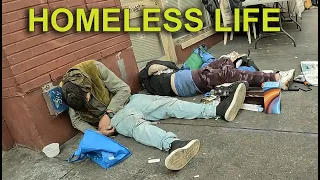Homeless Life in Vancouver, Canada  --   June 25, 2023